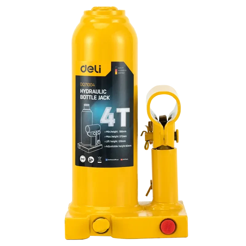 Deli 4T Hydraulic Bottle Jack EDQ71004