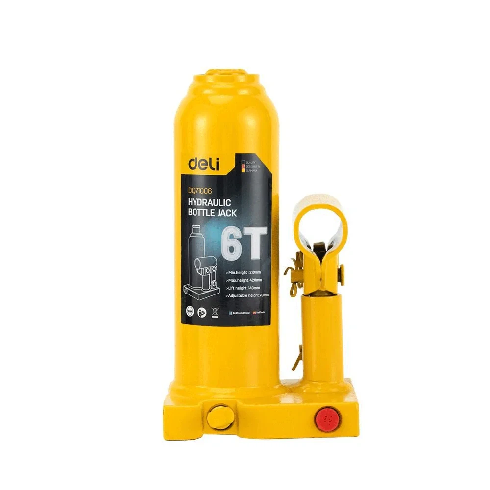 Deli 6T Hydraulic Bottle Jack EDQ71006