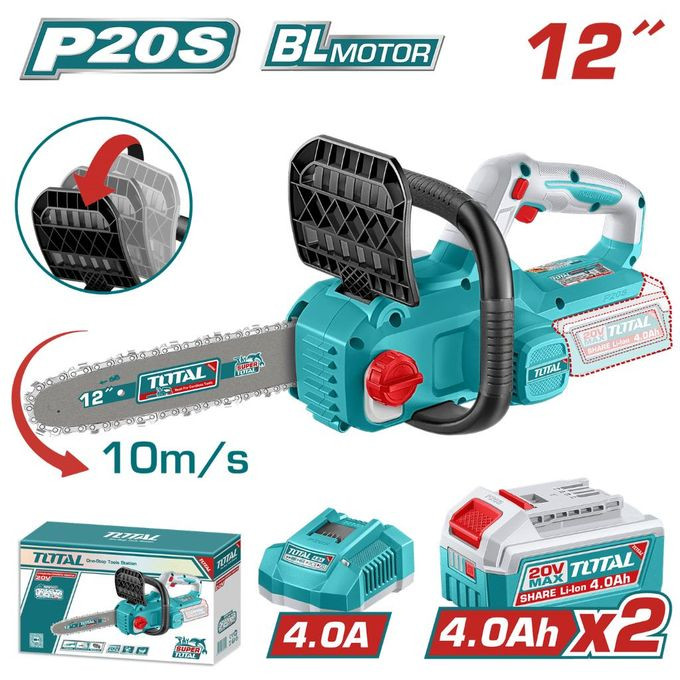 Total 20V Cordless Chain Saw TGSLI201262