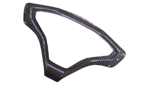 Carbon Fiber Style Meter Console Frame Cover for Yamaha Aerox 155