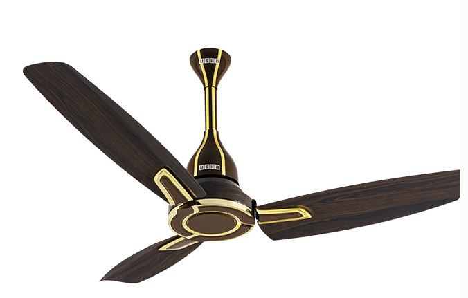 Usha 48" Lambda-Plus Ceiling Fan TERRA BROWN