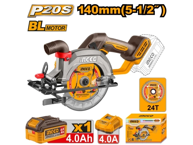 Ingco Cordless Circular Saw CSLI14023