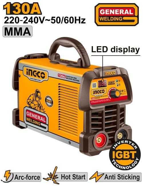 Ingco 75V Inverter MMA Welding Machine ING-MMA13059