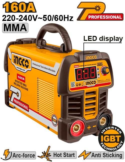 Ingco 72V Inverter MMA Welding Machine MMA16069