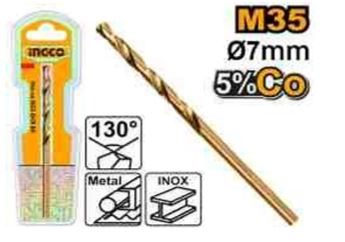 Ingco 7mm HSS-CO M35 Drill Bit DBT01130701