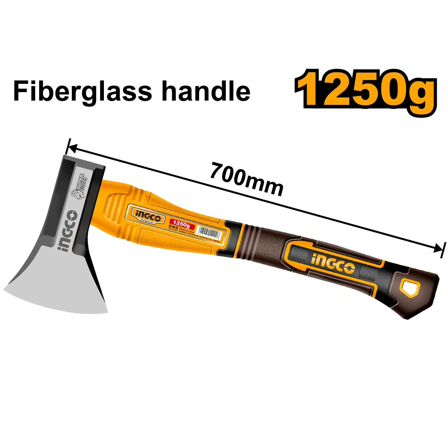 Ingco 700mm Axe HAX0811250