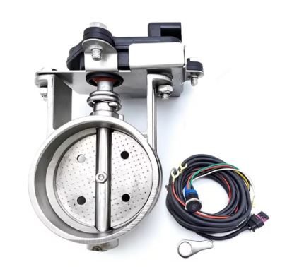 Universal Electric Exhaust Butterfly Valve