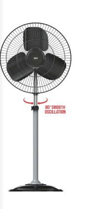 GM Tempest 20" Farrata Stand Fan- Non-Movable