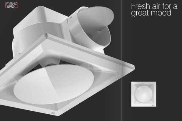 GM 8" AIR FRESH PVC DUCT FAN
