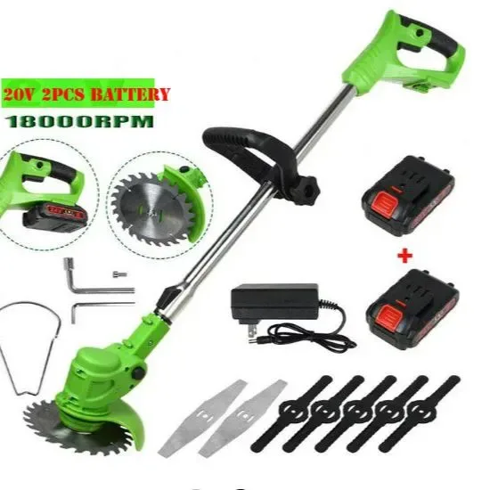 Cordless Electric Grass Trimmer and Brush Cutter