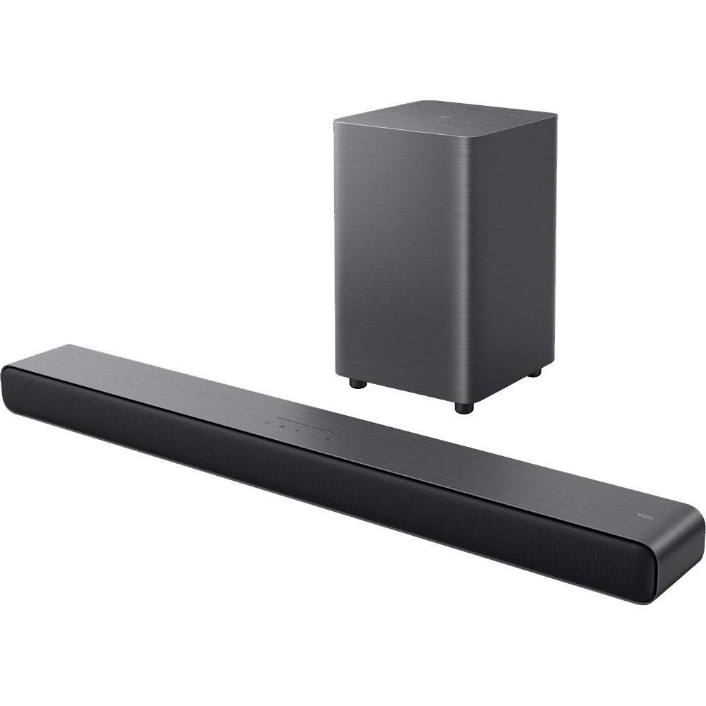 TCL 2.1 Channel Dolby Atmos Soundbar with Wireless Subwoofer S55H