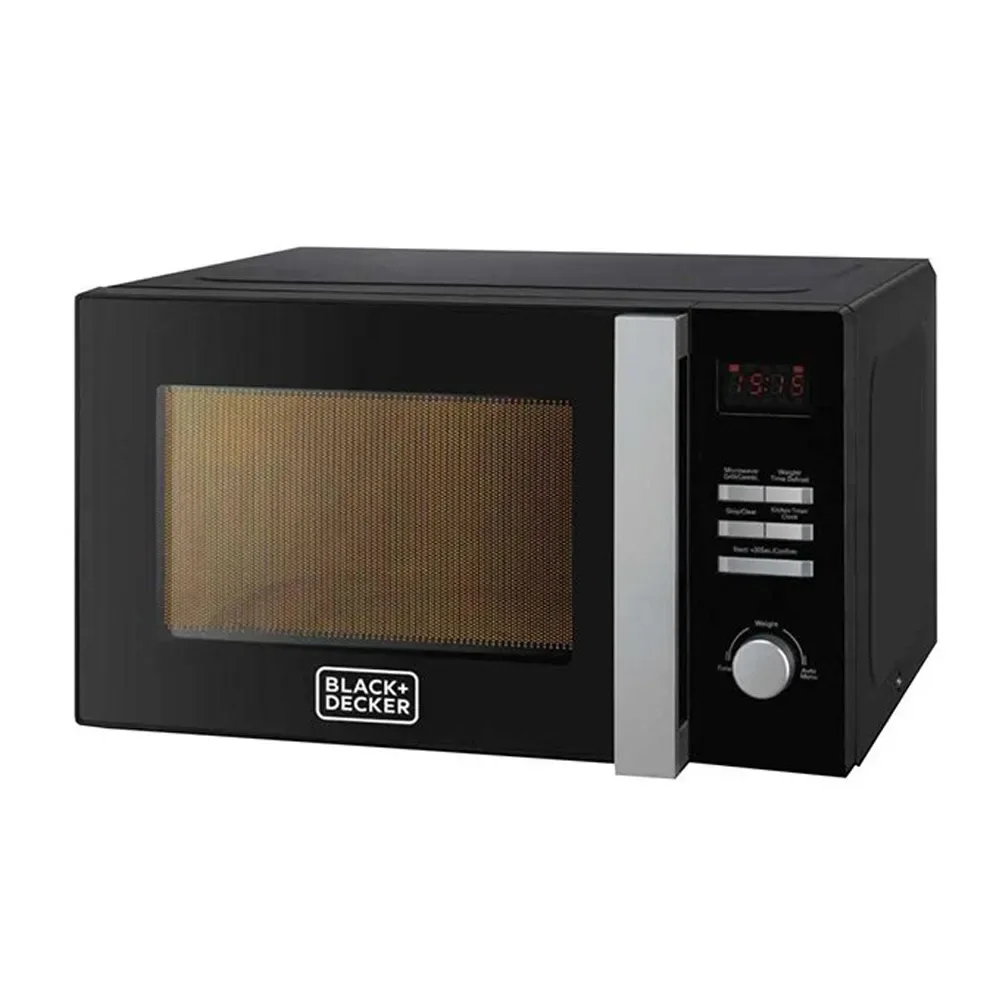 Black+Decker 28L Microwave Oven With Grill MZ2800PG-B5
