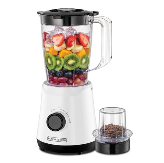 Black+Decker 1.5 Liter Blender with Grinding Mill BX520-B5