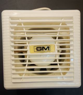 GM 4" A Fresh PVC Exhaust Fan WITH GRILL HS