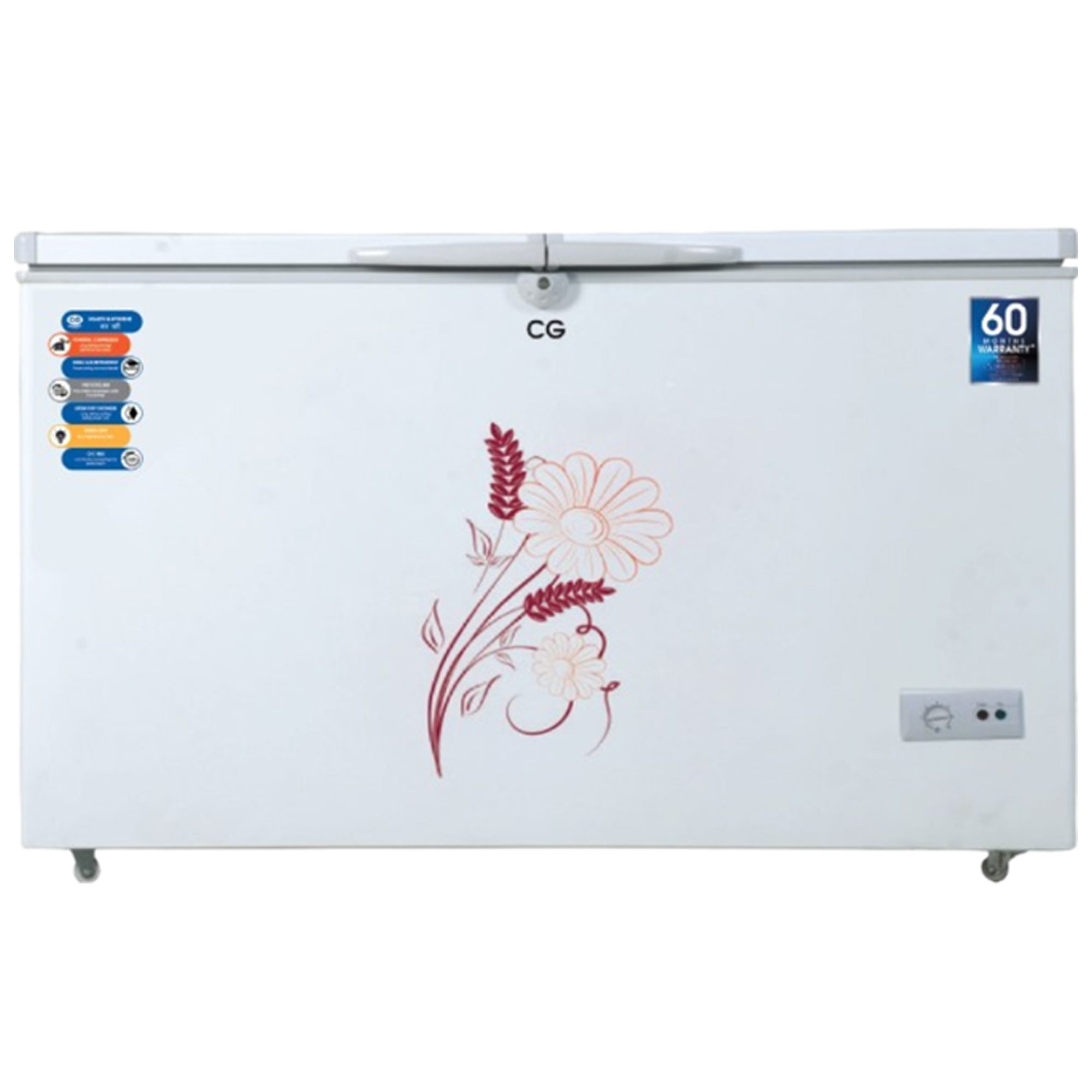 CG 430 Liter Hard Top Double Chest Freezer CGDF450HD