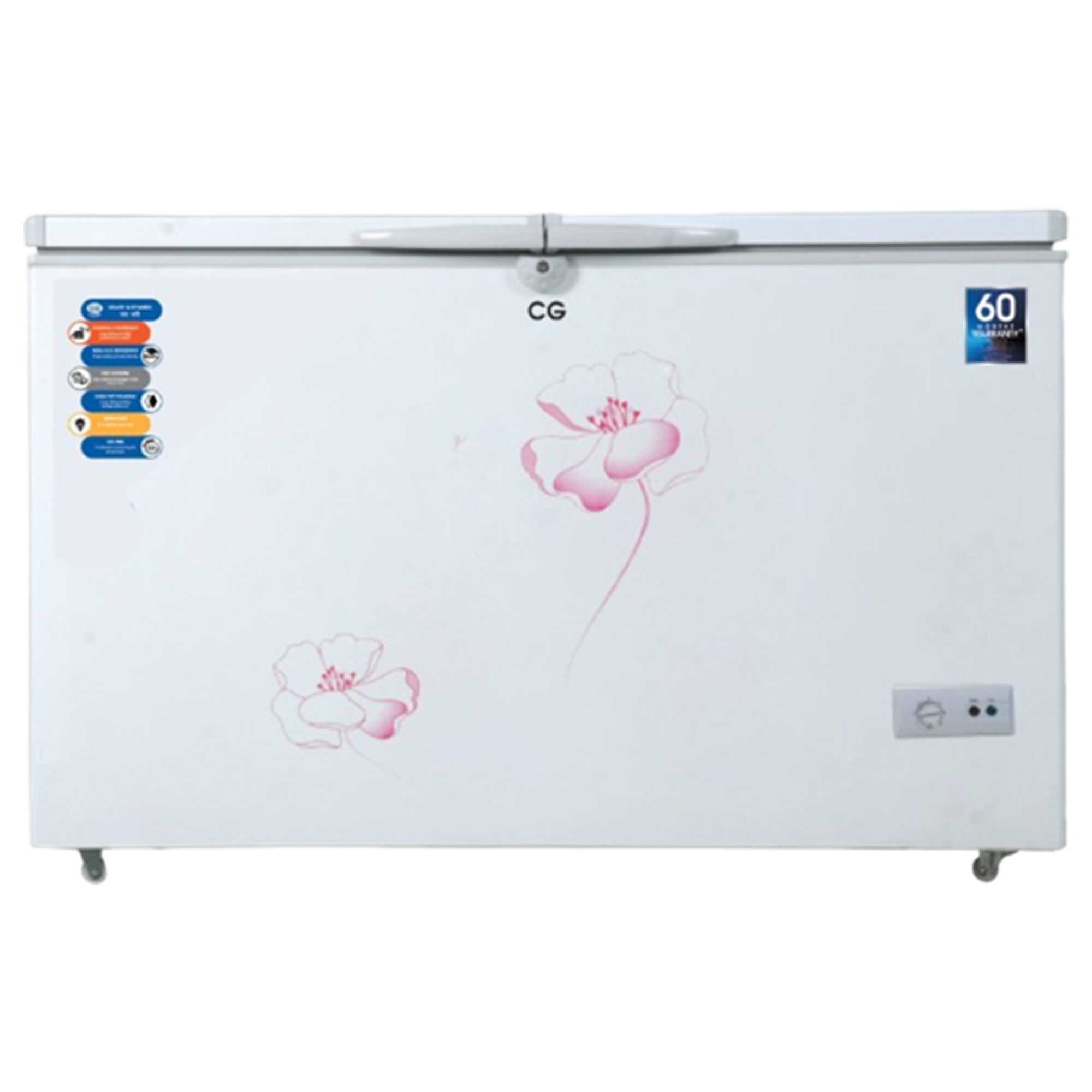 CG 370 Liter Hard Top Double Door Chest Freezer CGDF390HD