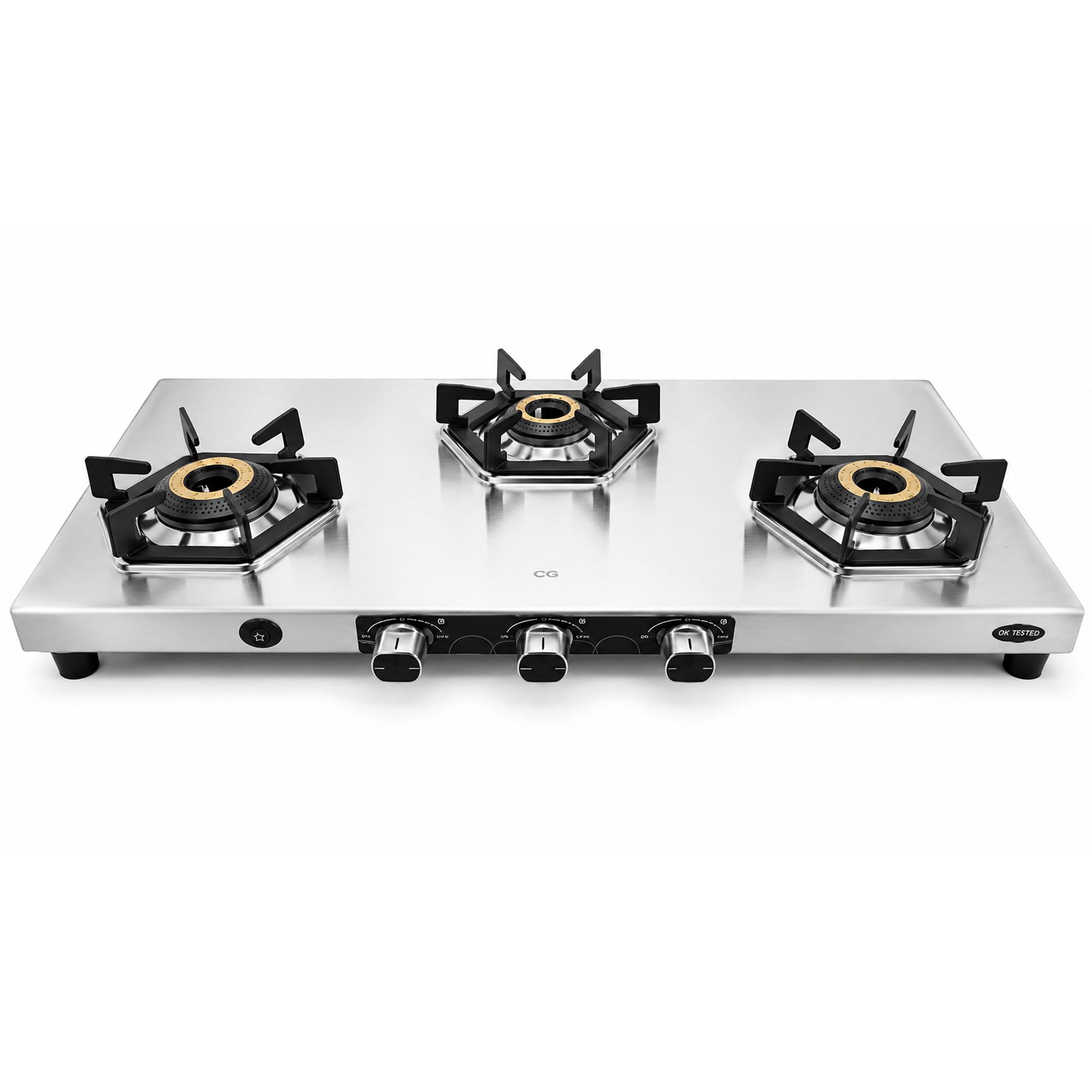 CG 3 Burner Auto Ignition Gas Stove CGGS3BSH