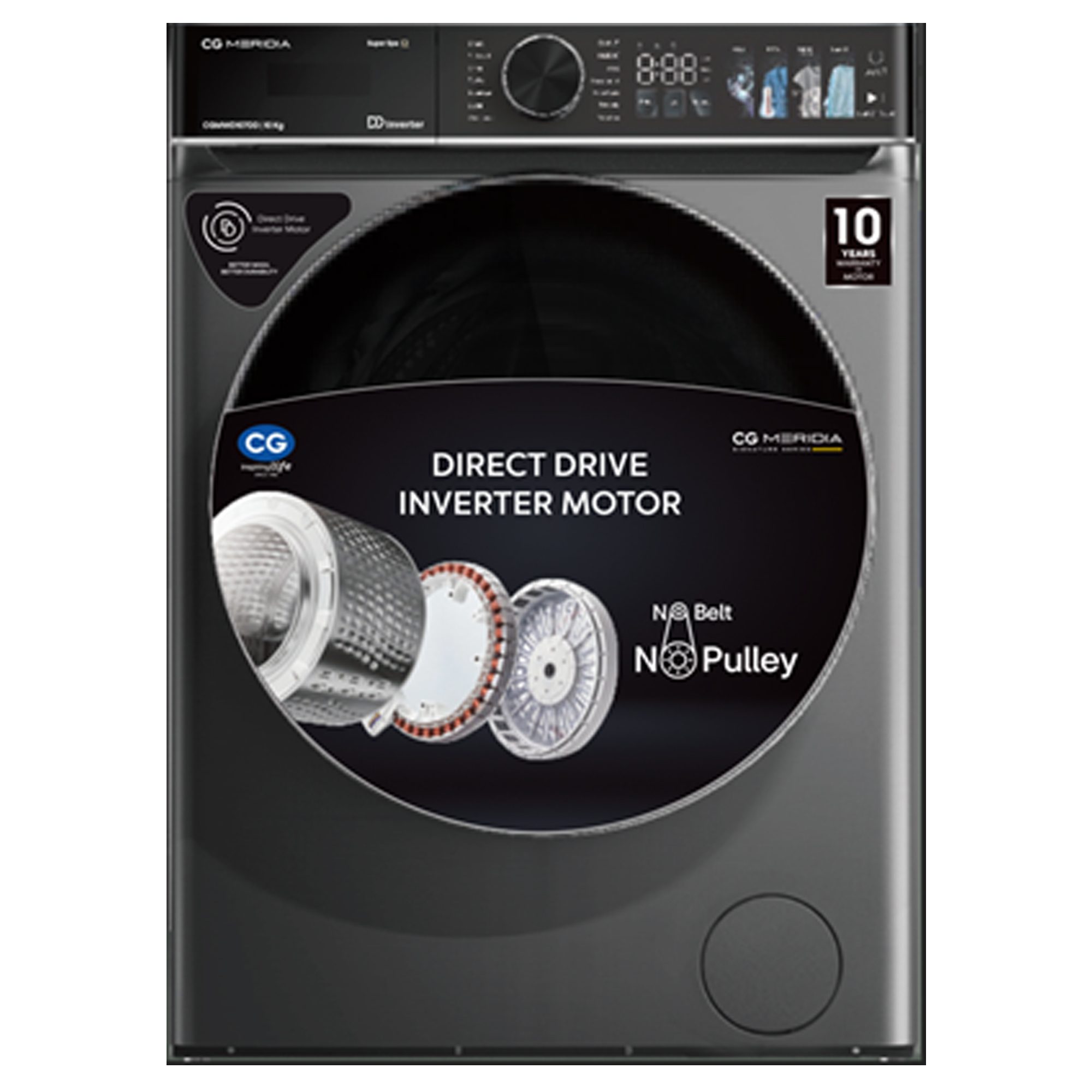 CG 10Kg Washer & 7Kg Dryer CGMWD107DD