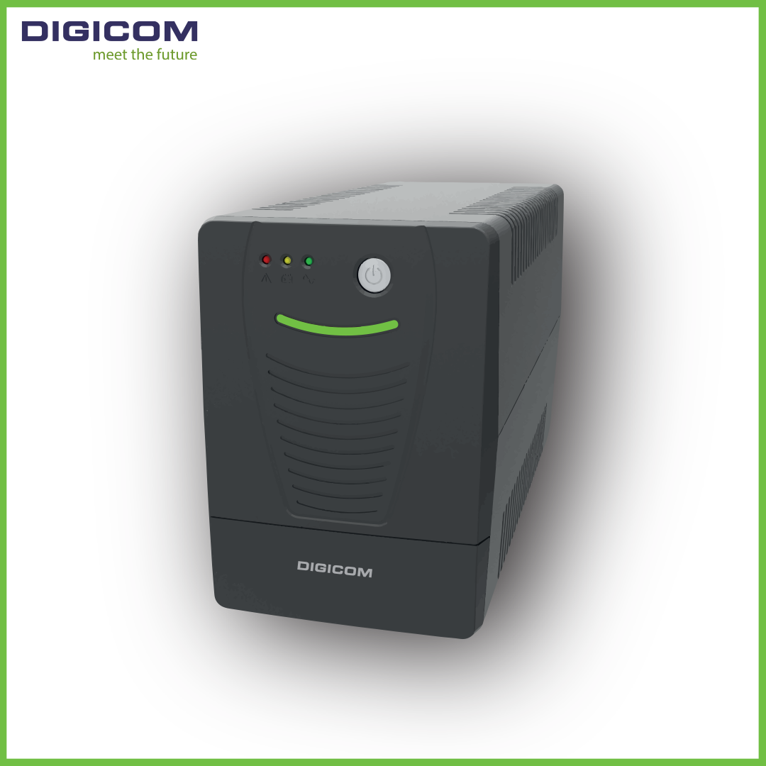 DIGICOM 650 VA LINE INTERACTIVE UNINTERRUPTIBLE POWER SUPPLY
