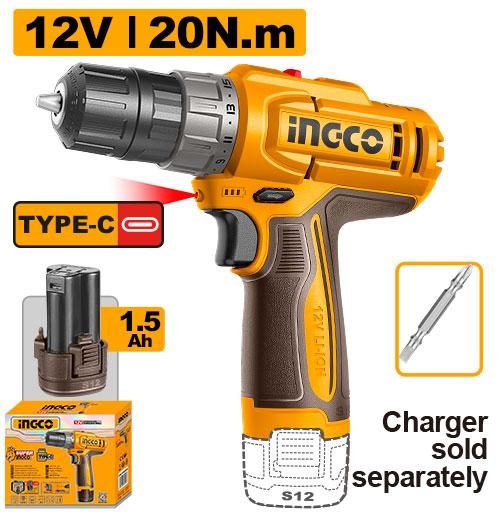 Ingco 12V Cordless Drill CDLI122061