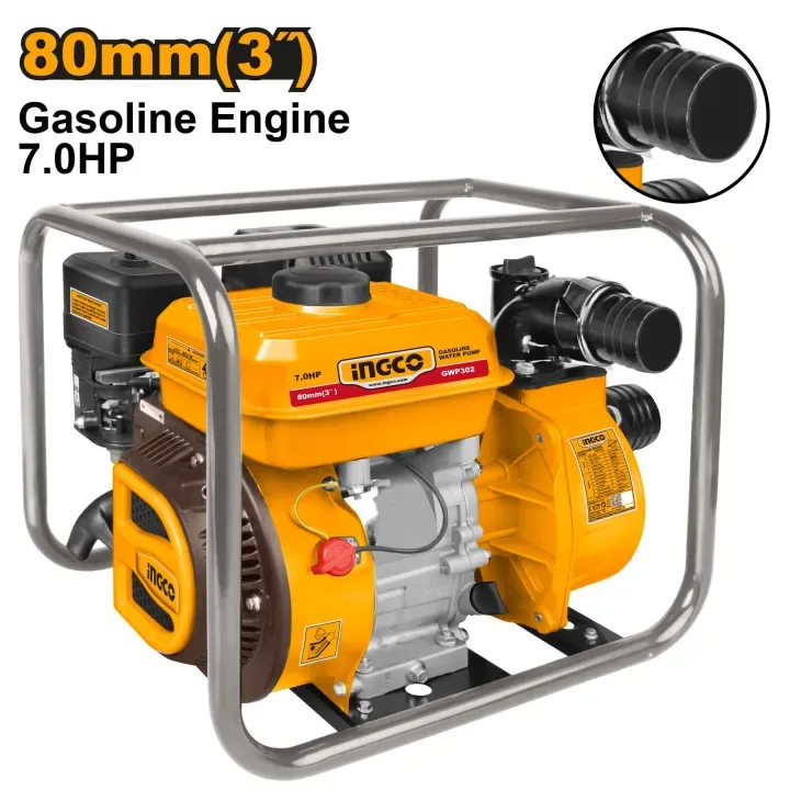 Ingco 7HP Gasoline Water Pump GWP306