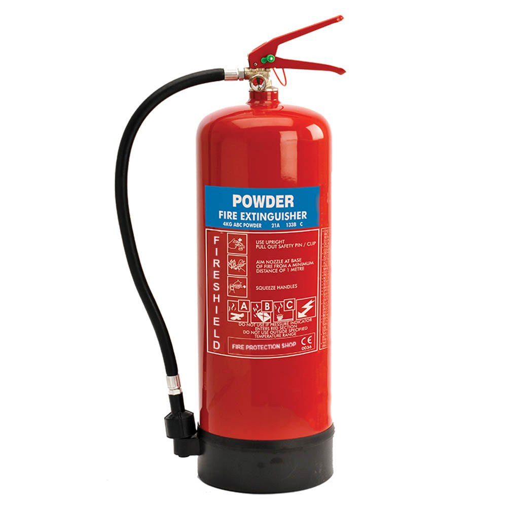 ABC 4KG Dry Powder Fire Extinguisher Fireshield PRO