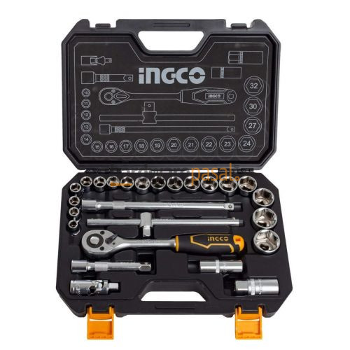 Ingco 25 Pcs 1/2" Socket Set HKTS12251