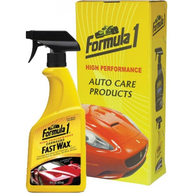 Formula 1 Fast Wax Carnauba Spray 16 oz