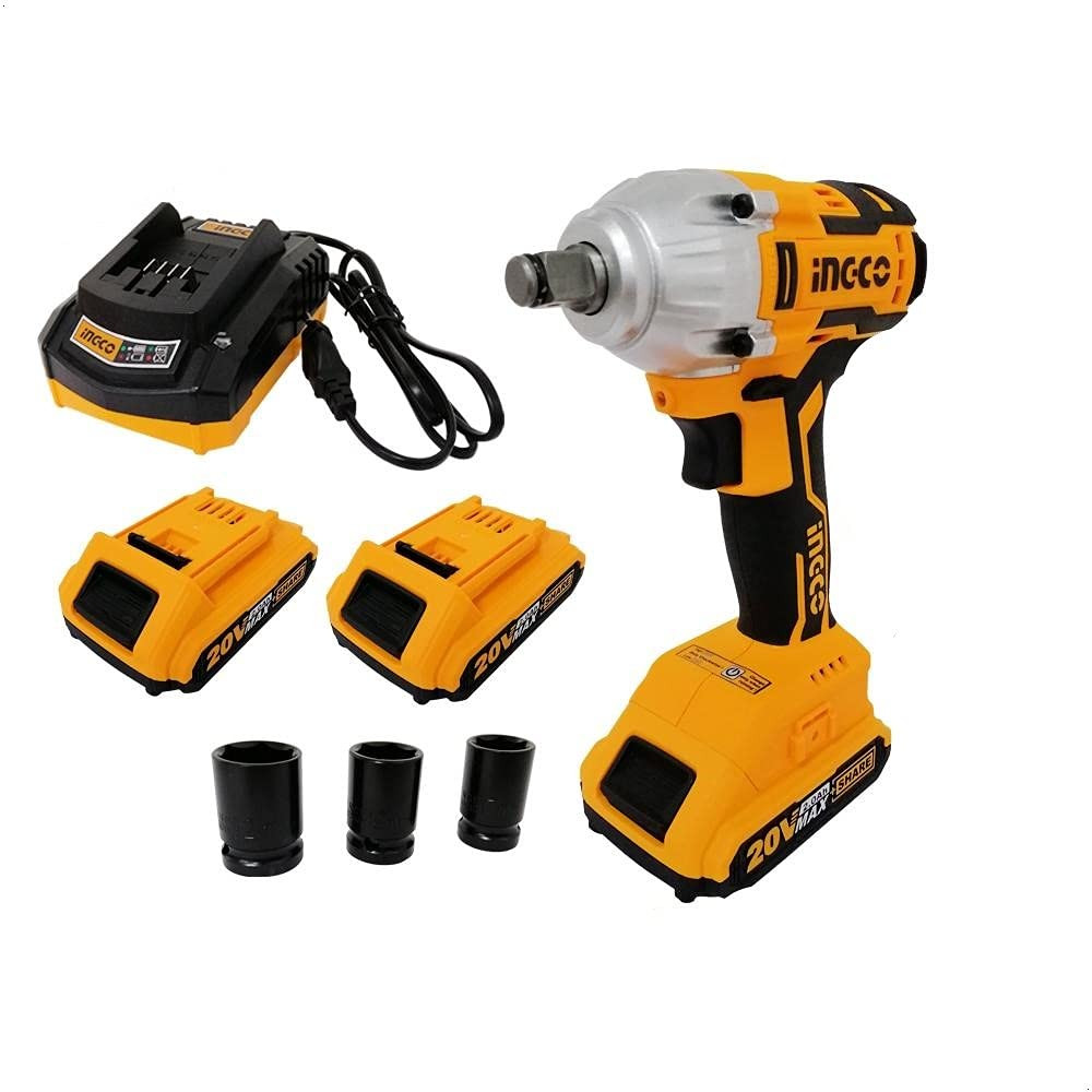 Ingco 20 Volt Cordless Impact Wrench CIWLI2001