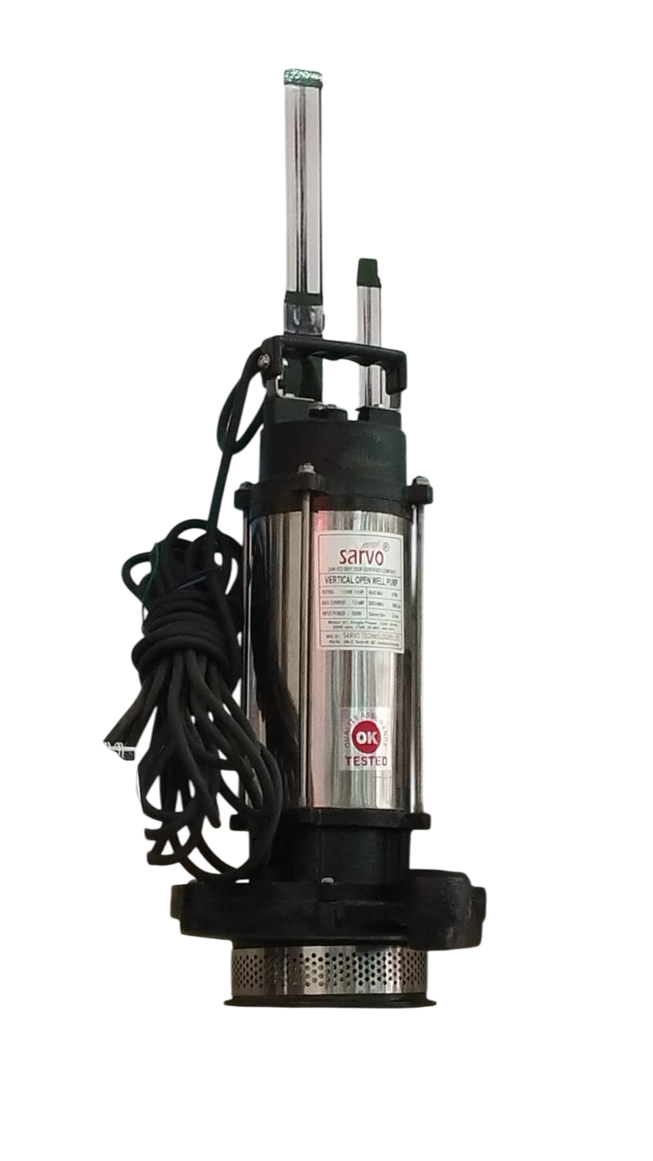 Sarvo WP 32-2" 1HP Vertical Open Well Pump