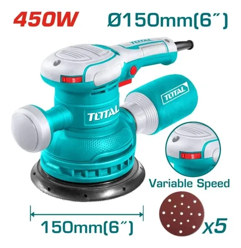 Total 450W Rotary sander TF2061506