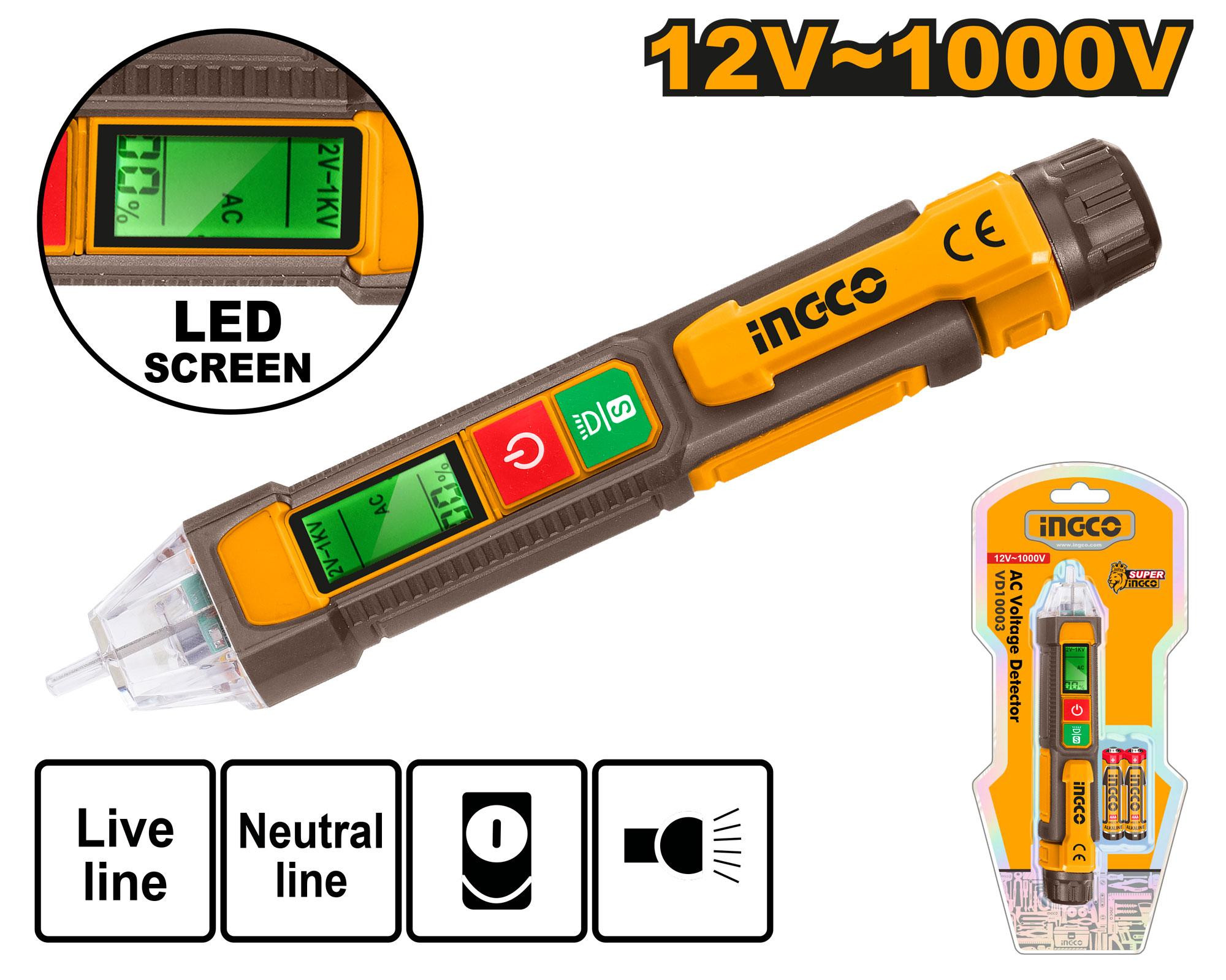 Ingco 50/60Hz AC voltage detector VD210003