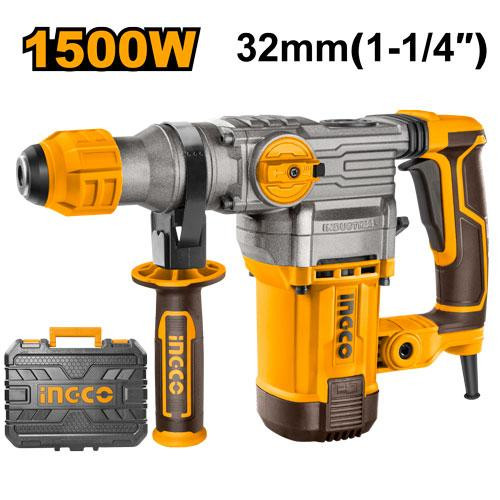Ingco 1500W Rotary hammer RH150038