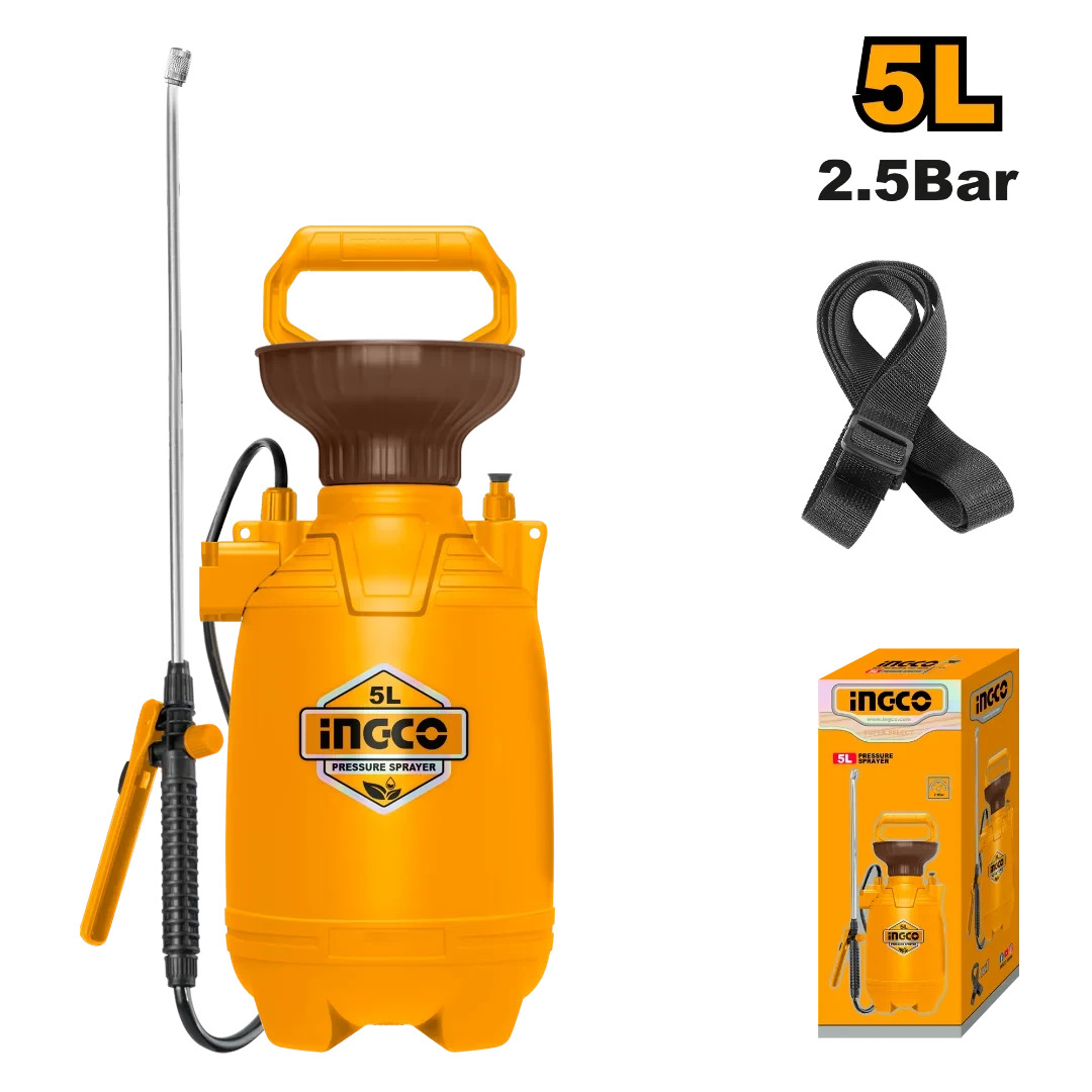 Ingco 5l Pressure sprayer HSPP30502