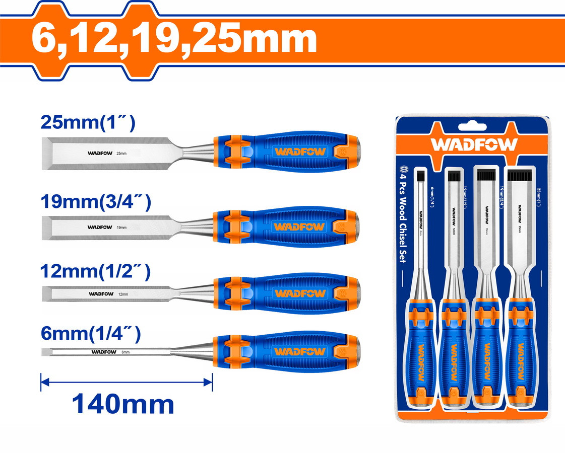 thumbnail image 2 of 3/4"" Be Wood Chisel With Soft Grip 2 of 12