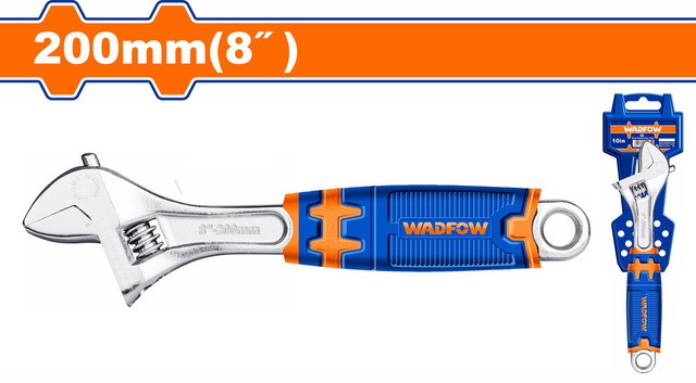 Wadfow 200mm(8") Adjustable wrench WAW2208