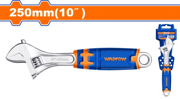 Wadfow 250mm(10") Adjustable wrench WAW2210