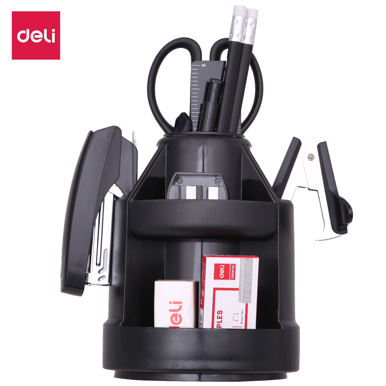 Deli Rotary Desk Organizer E38250A