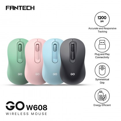 Fantech Wireless Office Mouse Go W608