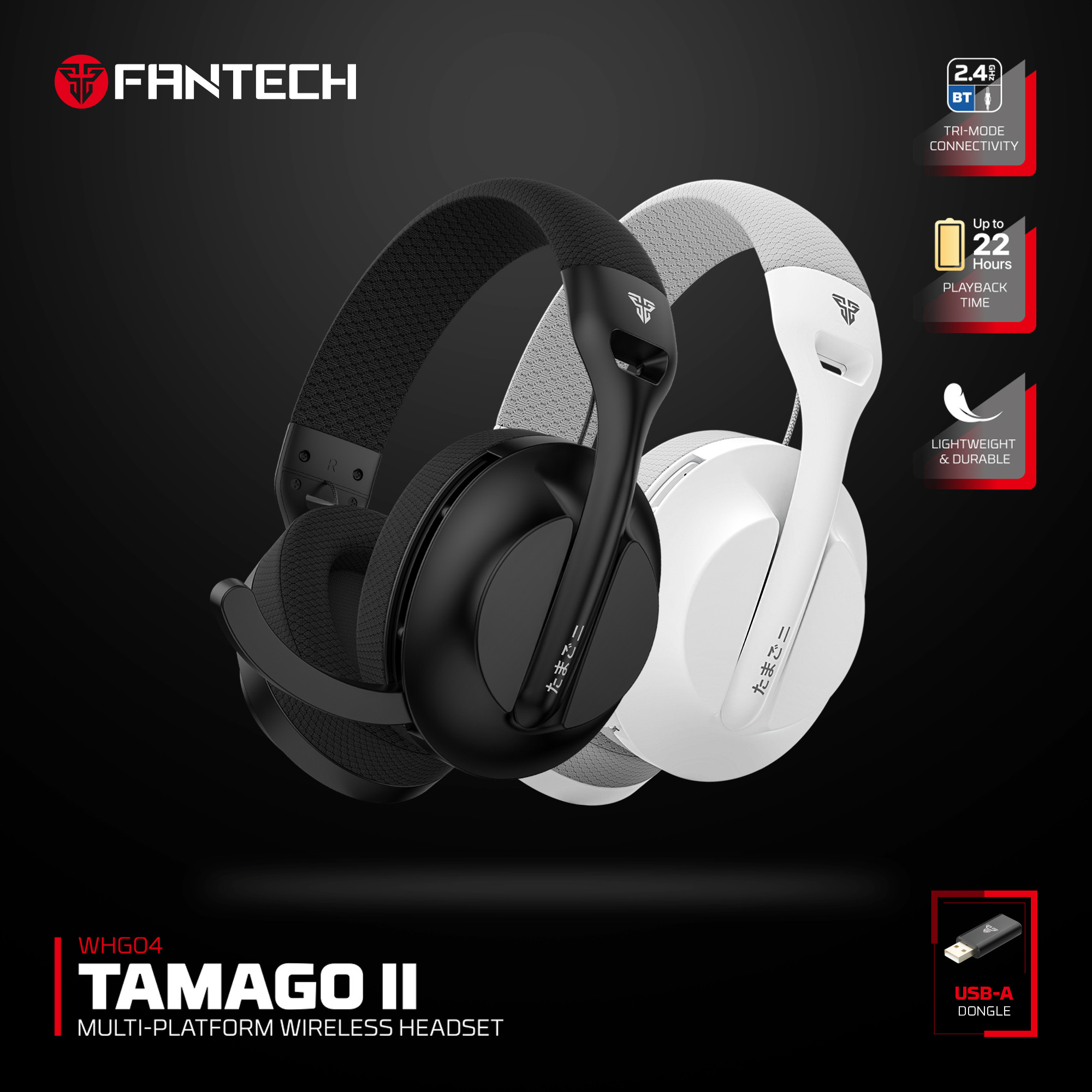 Fantech WHG04 Tamago II Wireless Headset