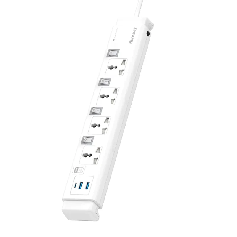 Huntkey SZC407 USB + Type-C Sockets Powerstrip