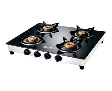 Baltra Nexa 4 Burner Crystal Body Gas Stove (BGS 146)