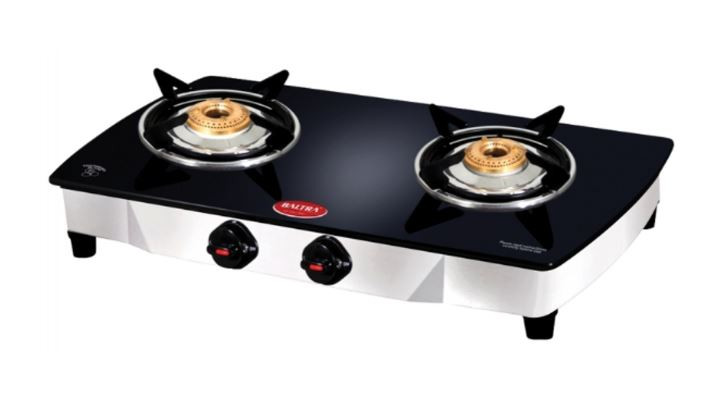 Baltra Gas Stove Crystal 2 2 Burner Burner Crystal Body Auto Ignition ( BGS 106 )