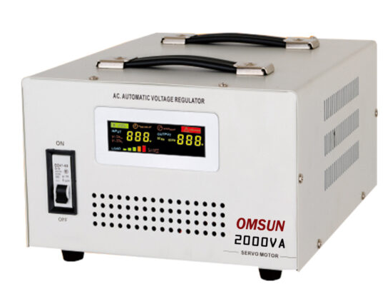 Omsun 1KVA Single Phase Servo Motor Based Stabalizer