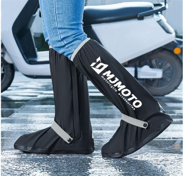 100% Waterproof Reflective Motorcycle Rain Shoes Cover
