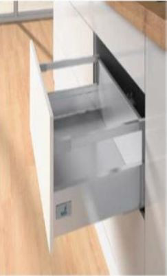 Hettich Innotech Atira 470 mm Silver Pots n Pan Set 9196202