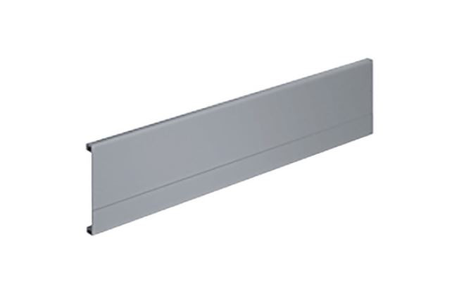 Hettich Aluminium front panel Silver 2000mm 9194764