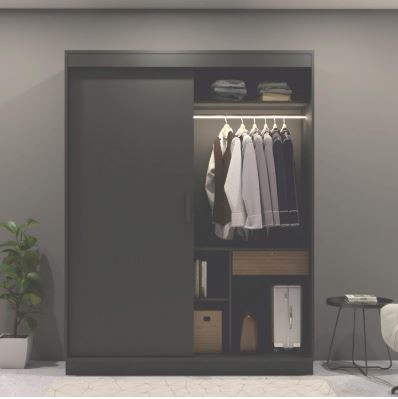 Hettich SL 18 2 DOOR KIT WITH 2400MM PROFILE 30KG SET 9351207