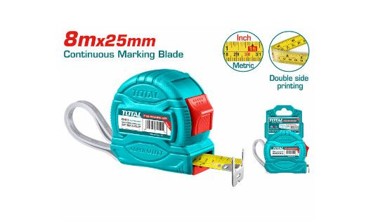 Total Steel Measuring Tape TMT34825