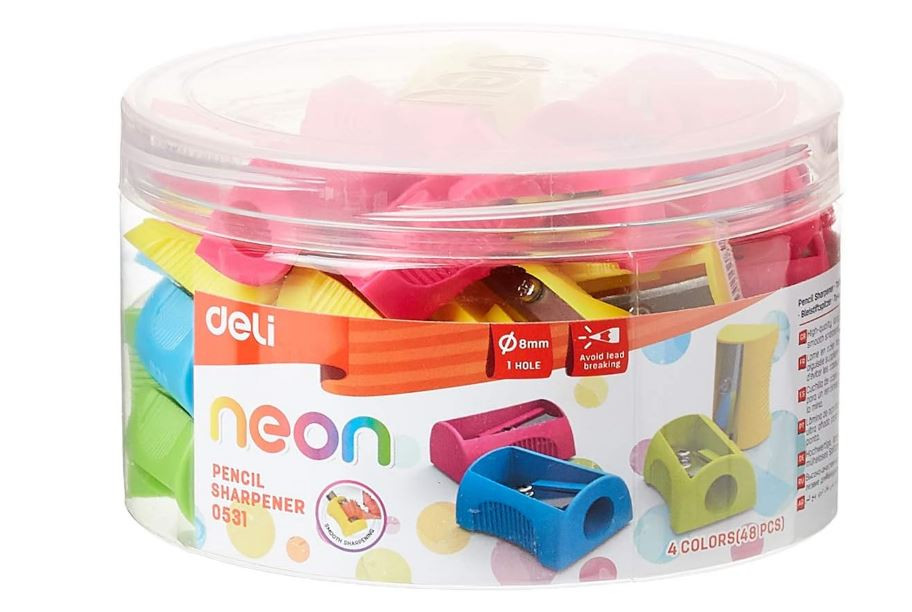 Deli E0531 Sharpner 1 Hole 48Pcs/Box
